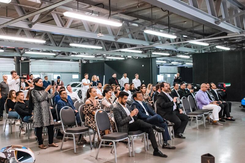 Attendees at the Dubai launch.