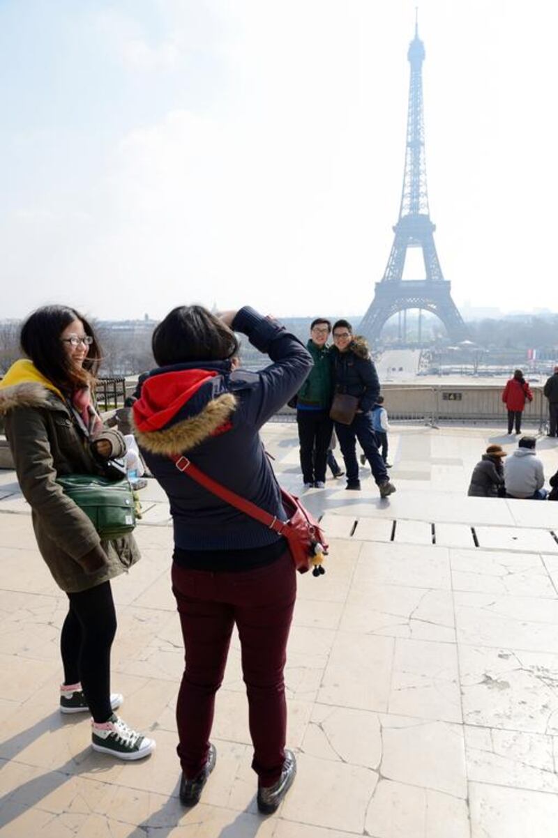 2. France - Almost half of the super wealthy Chinese surveyed in the study took tours with their friends. Eric Feferberg / AFP