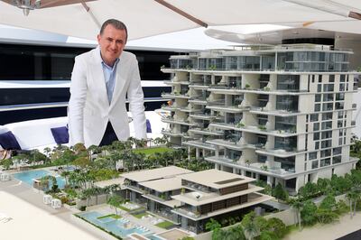 Mahdi Amjad, chief executive and chairman of Omniyat, is bullish about the property market in Dubai. Pawan Singh / The National