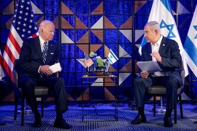 Many Palestinians are asking why US President Joe Biden told Israeli Prime Minister Benjamin Netanyahu there should be an immediate ceasefire in Gaza only after the killing of seven Global Central Kitchen aid workers.  Reuters 