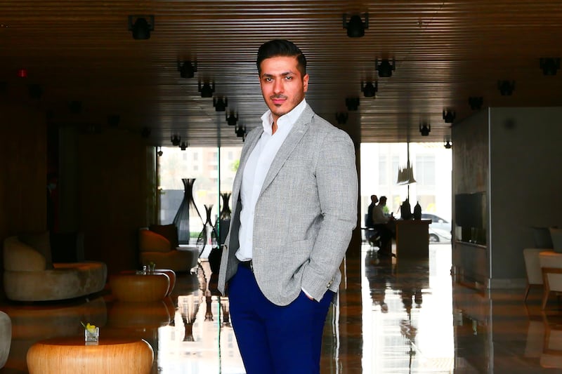 Hamed Eslamian, founder of Black And Blanc Fleur, says people work harder when they invest their savings in a business rather than bringing an external investor. Pawan Singh / The National