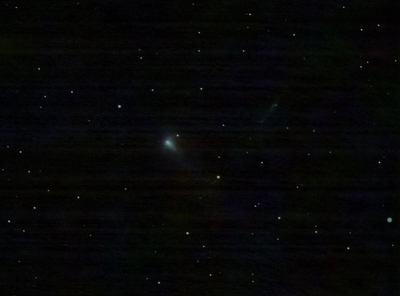 Leonard has been called the ‘Christmas comet’ because it is visiting during the month of December and reached its brightest point just days before December 25. Photo: Aldrin Gabuya / Al Sadeem Observatory