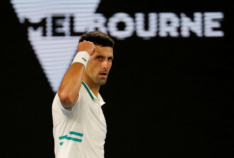 Defending Australian Open men's champion Novak Djokovic has declined to say if he has been vaccinated against Covid-19. AFP