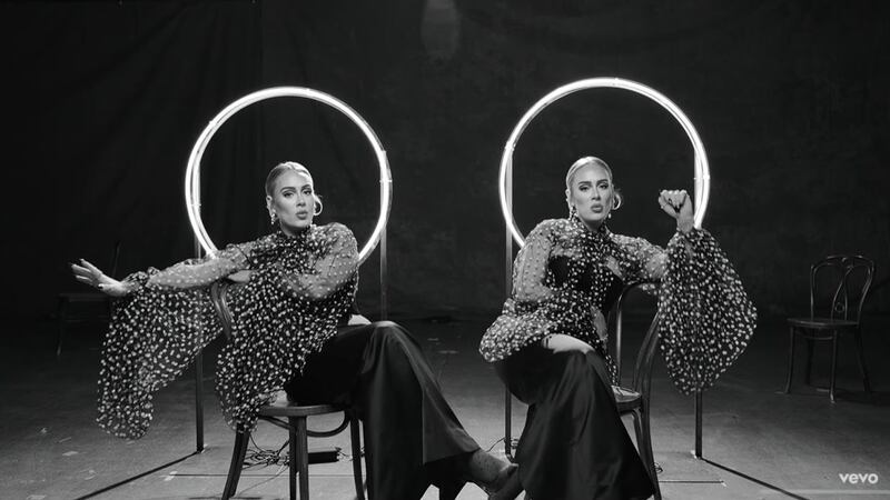 Adele has released a new music video for her song 'Oh My God'.