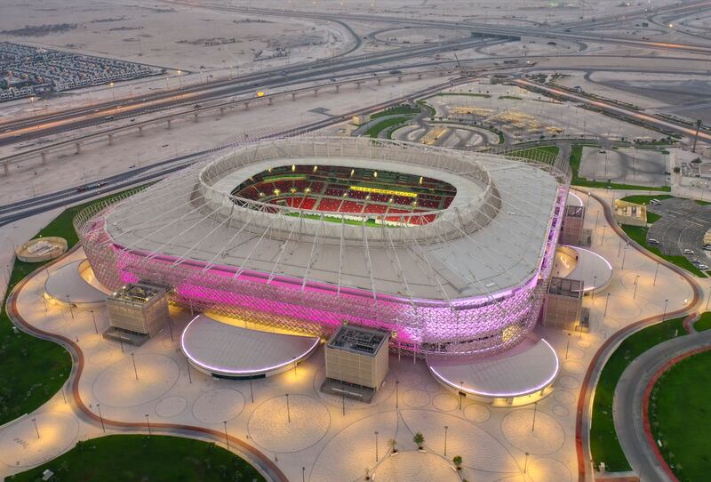 The Ahmad Bin Ali Stadium. AFP