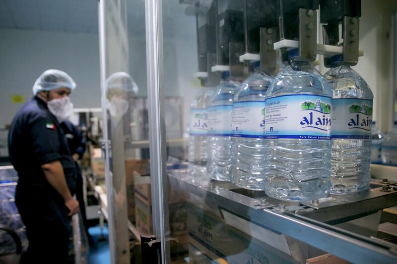 Agthia, owner of the Al Ain water brand, is on the acquisition trail in a bid to become a major regional food producer. Silvia Razgova / The National