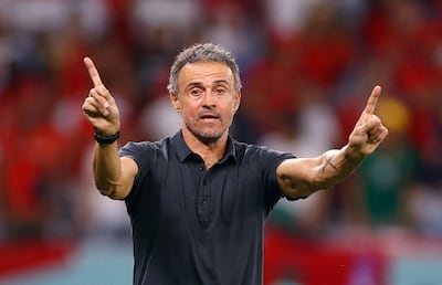Luis Enrique left the Spain national team after the 2022 World Cup. Reuters