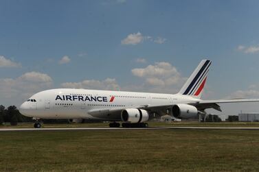 Air France-KLM has been told to slash its carbon dioxide output by 50 per cent by 2024. EPA