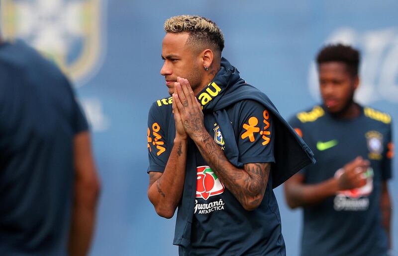 FILE PHOTO: Brazil Training Camp, Sochi, Russia - June 19, 2018   Brazil's Neymar during training    REUTERS/Hannah McKay/File Photo