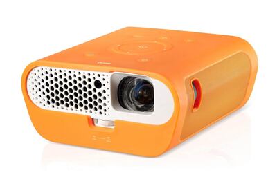 BenQ  GS1 portable mini projector. Courtesy BenQ