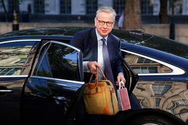 Cabinet minister Michael Gove is preparing for emergency negotiations with the EU after the UK proposed changes to the Brexit deal. EPA