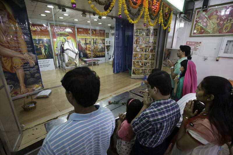 Thousands have attended prayers at the Hindu temple in Bur Dubai in the months before restrictions were placed on gatherings to prevent the spread of coronavirus. The National