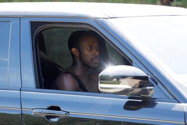 Watford's Danny Welbeck leaves Watford Football Club Training ground following the outbreak of the coronavirus disease (COVID-19), London Colney, Britain, May 20, 2020. REUTERS/Paul Childs