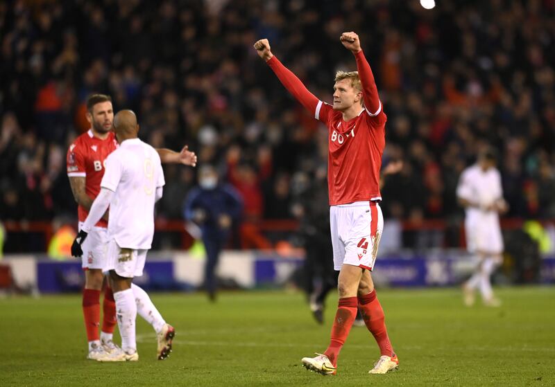 Joe Worrall – 7. The 24-year-old wore the captain’s armband and put in a solid display as part of a back three. He’ll only get better with the experience of Cook alongside him. Getty Images