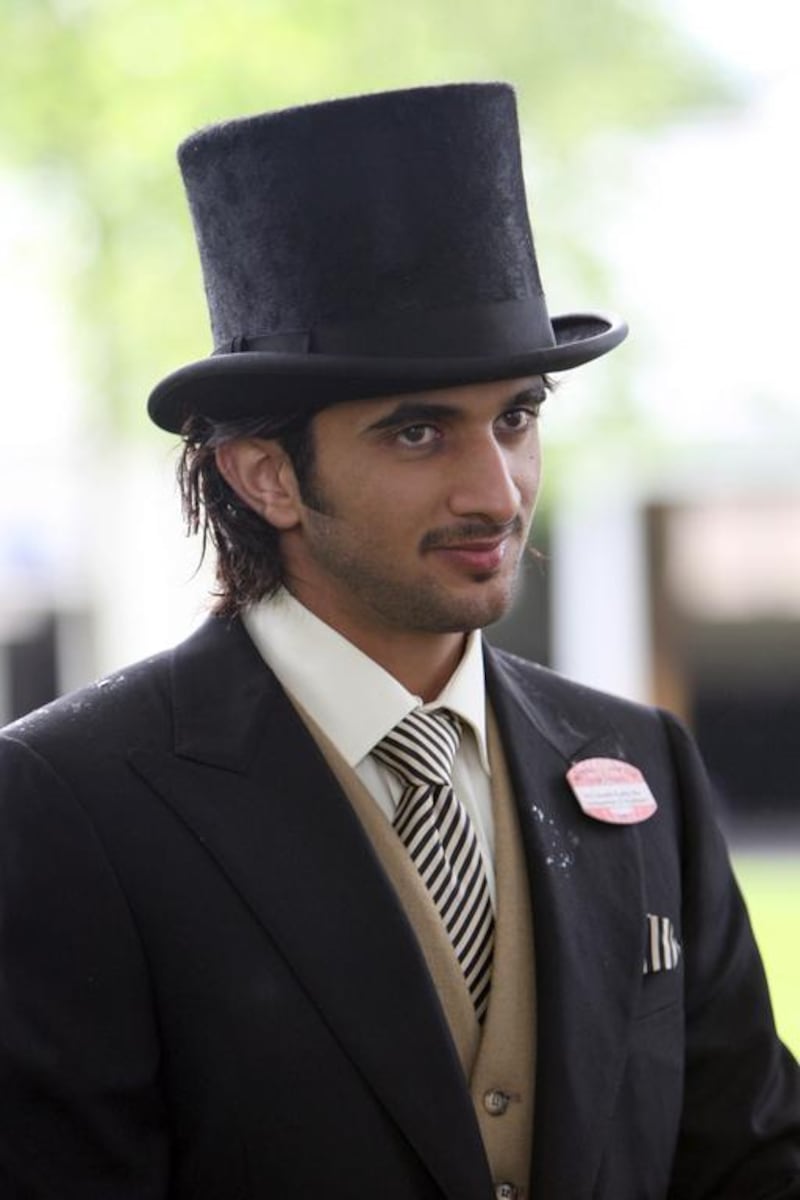 Sheikh Rashid bin Mohammed attends the Royal Ascot in the UK.