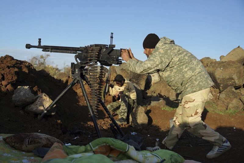 Rebel fighters of the Southern Front of the Free Syrian Army are under threat. Reuters