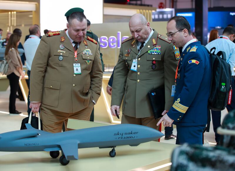 The rise of unmanned systems is high on the agenda at Umex. Victor Besa / The National