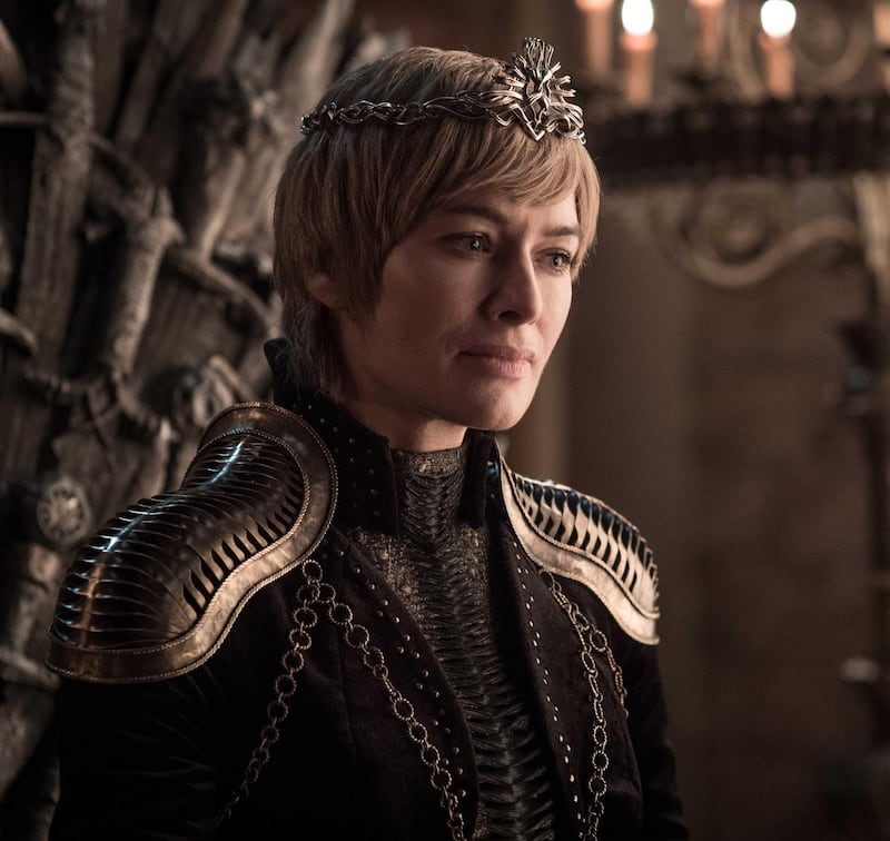 Lena Headey as Cersei Lannister in the season 8 of The Game of Thrones. HBO / OSN