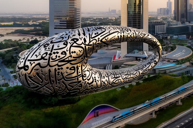 The Museum of the Future opened on February 22 in Dubai.  Photo: Dubai Future Foundation via Reuters   