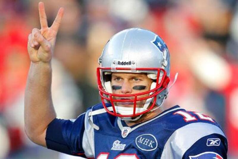 Tom Brady has the New England Patriots thinking 'V' for victory as they enter the play-offs as the top seed in the AFC.