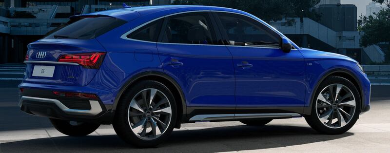 The Q5 is Audi's third Sportback crossover vehicle.