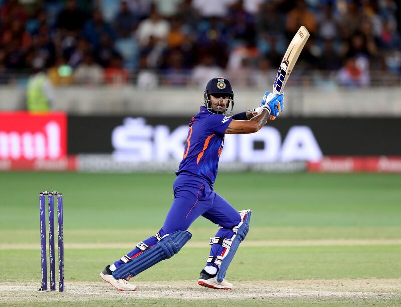 India's Suryakumar Yadav. Chris Whiteoak / The National