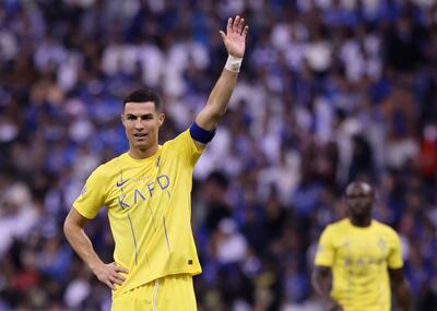 Cristiano Ronaldo had a 74th-minute goal chalked off for offside for Al Nassr. Reuters