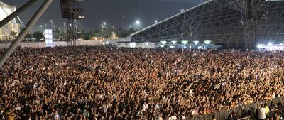 Etihad Park was jumping to the sounds of Kendrick Lamar. Photo: Flash Entertainment