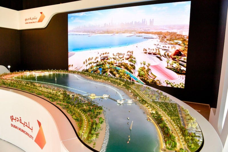 A development planned for a 12-kilometre stretch of beach in Dubai. Courtesy: Dubai Media Office