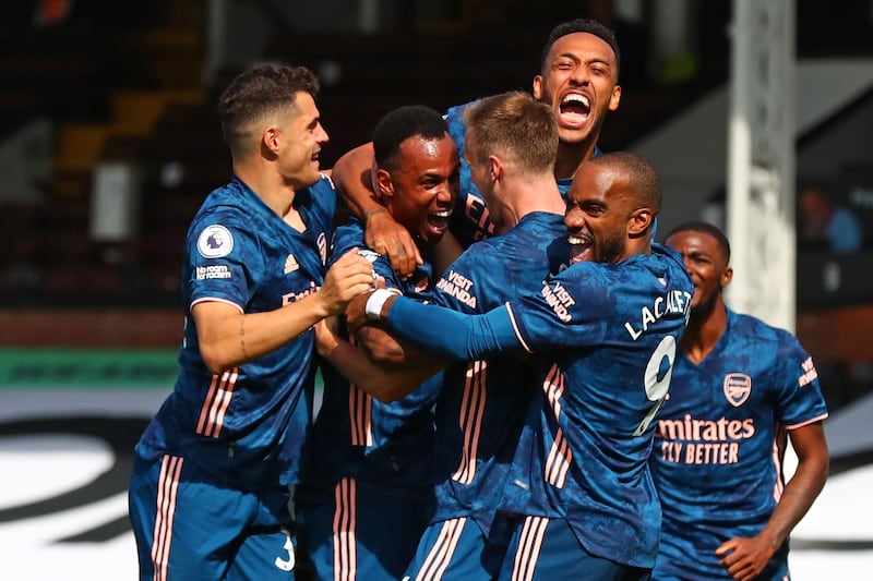 Centre-back: Gabriel Magalhaes (Arsenal) – The Brazilian slotted in seamlessly in the middle of the back three on his Arsenal bow and capped a fine display at Fulham with a goal. AFP