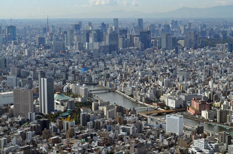 A view of Tokyo from Skytree (Photo by Rosemary Behan)