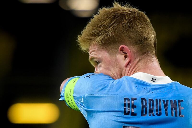 RM Kevin de Bruyne (Man City) Came close to scoring, which would have settled City’s unease in a second leg in which Dortmund seized the advantage in Manchester. The captain would galvanise the comeback, his sights firmly set on a first Champions League final. EPA