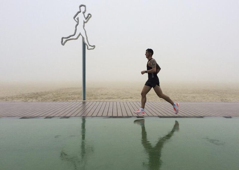 Forecasters predict fog, hazy and high humidity in the UAE over the coming days. Kamran Jebreili / AP Photo