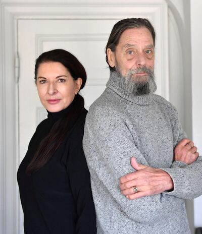 Mandatory Credit: Photo by Sten Rosenlund/Shutterstock (8469449c)
Marina Abramovic and her former partner Ulay
Marina Abramovic and her former partner Ulay in Stockholm, Sweden - 28 Feb 2017
In Stockholm, the day after the dinner at Museum of Modern Art 19/2-17. Ulay came to Stockholm, just to be there for Marinas opening of her exhibition "The Cleaner".