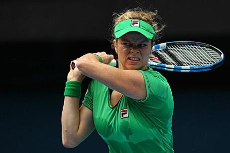 Kim Clijsters was not at her best today despite beating Agnieszka Radwanska in the quarter-finals of the Australian Open.