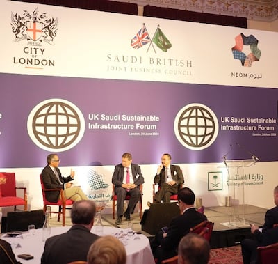 UK Saudi Sustainable Infrastructure Summit 2024. Photo: Saudi British Joint Business Council