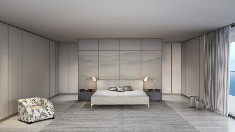 Five-bed master bedroom