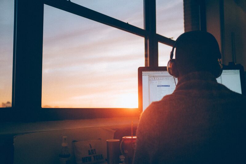Many office-based roles can be worked from home or elsewhere. Photo: Unsplash