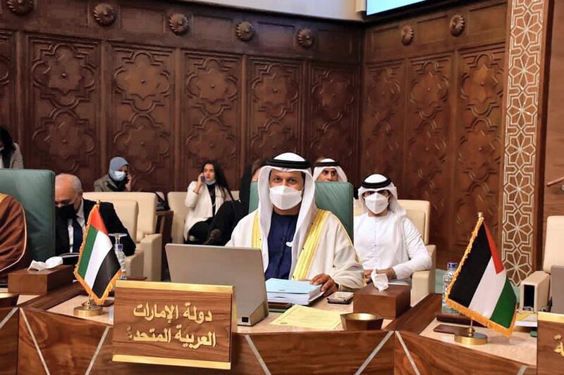 Dr. Hamad Saeed Al Shamsi, UAE Ambassador-designate to Egypt and Permanent Representative to the League of Arab States, participated in the works of the 155th session of the Arab League Council. WAM