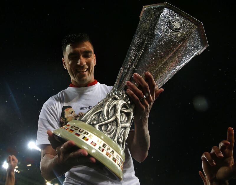 In the process, Reyes became the first, and yet only, player to win five Europa League titles. Adam Davy / PA Wire