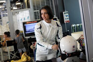 Reema Juffali at TRD 86 Cup at Yas Marina Circuit. Courtesy Yas Marina Circuit