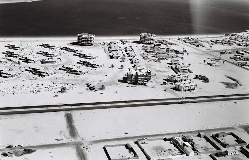 Abu Dhabi in the 1970s was a time of unprecedented growth. Photo: Ron McCulloch