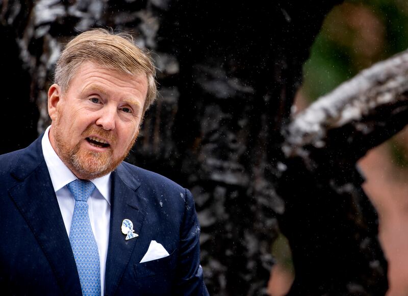 Dutch King Willem-Alexander apologised for the royal house's role in slavery and asked forgiveness in a speech at the slavery monument in Amsterdam. AP