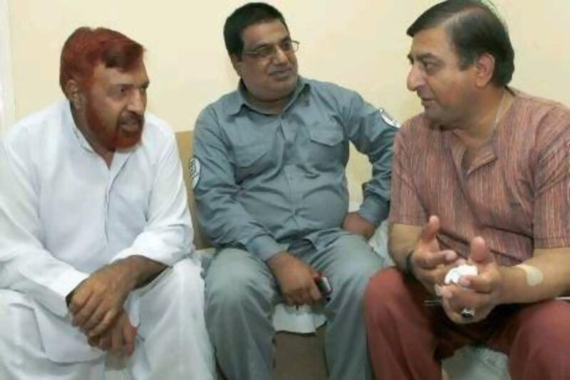 From left: Ghulam Muhammad, 57, Ilyas Ahmed Basheer, 56, and Mohammed Iqbal Butt have all lost large sums of money.