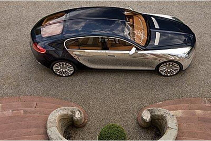 Bugatti's Galibier concept looks a little like a Bentley Continental mixed with a Porsche Panamera. Fortunately, the car looks much better in real life than in photographs.