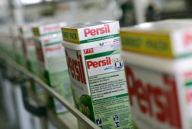 Persil now has 75g less washing powder in a box. Getty Images