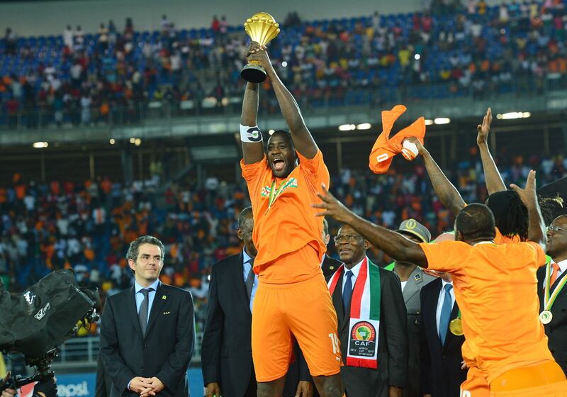 Ivory Coast won the Africa Cup of Nations last year in Equatorial Guinea. Gavin Barker / EPA