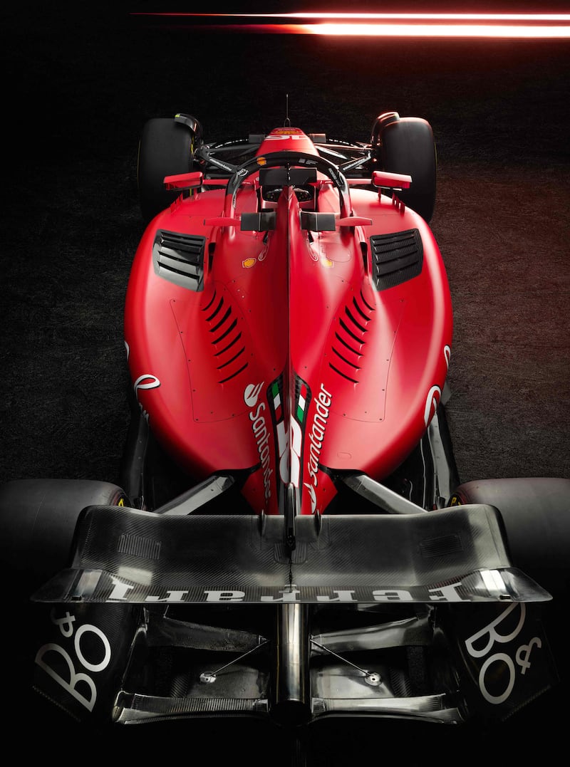 Ferrari unveiled their new car for the 2023 season. AFP