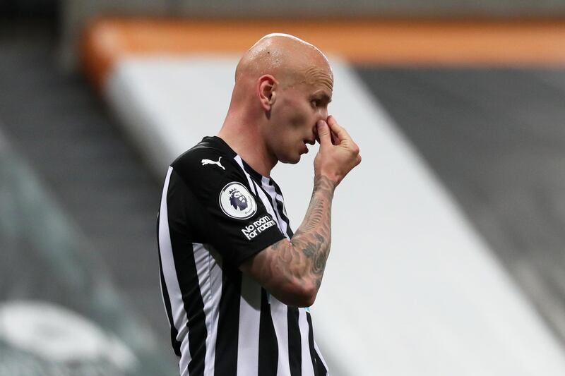 Jonjo Shelvey - 7,  Put in a superb cross for the opener and was unlucky to see his free kick stay out after hitting the crossbar. Booked for a cynical foul on Torres. Getty