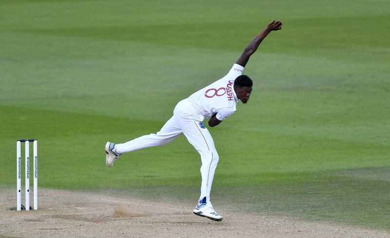 9) Alzarri Joseph – 7: His two-wicket burst on the fourth evening tilted the game back in his side’s favour. Getty